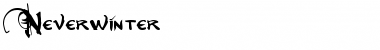 Download Neverwinter Regular Font Title Preview