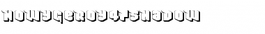 Download Nowy Geroy 4F Shadow Font Title Preview