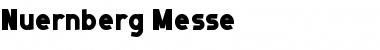 Download Nuernberg Messe Font