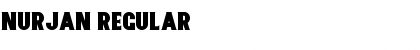 Download Nurjan Regular Font Title Preview