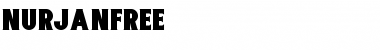 Download Nurjan Free Regular Font Title Preview