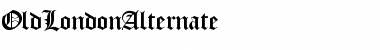 Download Old London Alternate Regular Font Title Preview