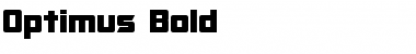 Download Optimus Bold Font Title Preview