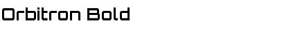 Download Orbitron Bold Font Title Preview