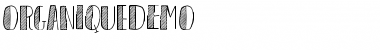 Download Organique DEMO Regular Font Title Preview