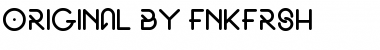 Download Original by fnkfrsh Regular Font Title Preview