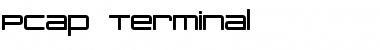 Download PCap Terminal Regular Font Title Preview