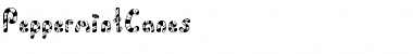 Download Peppermint Canes Regular Font Title Preview