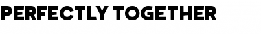 Download Perfectly Together Regular Font Title Preview