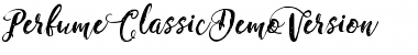 Download Perfume Classic Demo Version Regular Font Title Preview