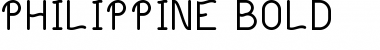 Download Philippine Bold Font Title Preview
