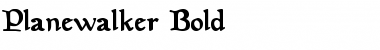Download Planewalker Bold Font Title Preview