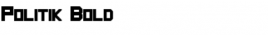 Download Politik Bold Font Title Preview