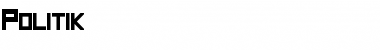 Download Politik Regular Font Title Preview
