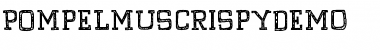 Download Pompelmus Crispy DEMO Regular Font Title Preview