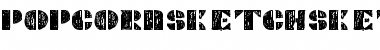 Download POPCORN SKETCH Copyright (c) 2011 by Billy Argel. All rights reserved. personal use only SKETCH Font Title Preview