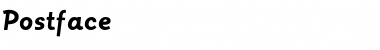 Download Postface Medium Font Title Preview