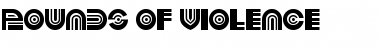 Download Pounds of Violence Regular Font Title Preview