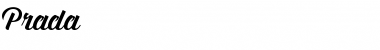 Download Prada Regular Font Title Preview