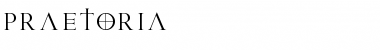 Download Praetoria Regular Font Title Preview