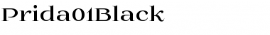 Download Prida01 Black Font Title Preview
