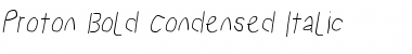 Download Proton BdCndIt Font Title Preview