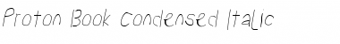 Download Proton BkCndIt Font Title Preview