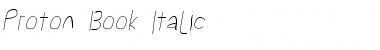 Download Proton BkIt Font Title Preview