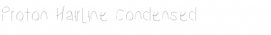 Download Proton HlCnd Font Title Preview