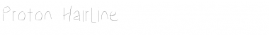 Download Proton Hl Font Title Preview
