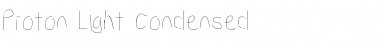 Download Proton LitCnd Font Title Preview