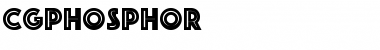 Download CgPhosphor Medium Font Title Preview