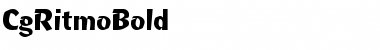 Download CgRitmoBold Medium Font Title Preview