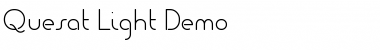 Download Quesat Light Demo Regular Font