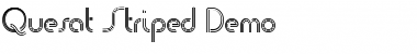 Download Quesat Striped Demo Font