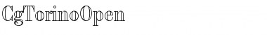 Download CgTorinoOpen Medium Font Title Preview