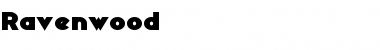 Download Ravenwood Regular Font Title Preview