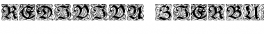 Download Rediviva Zierbuchstaben Regular Font Title Preview