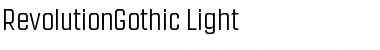 Download Revolution Gothic Regular Font Title Preview