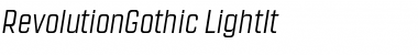 Download Revolution Gothic Regular Font Title Preview