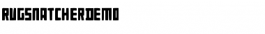 Download Rugsnatcher DEMO Regular Font Title Preview