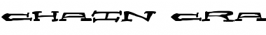 Download Chain Crank Regular Font Title Preview