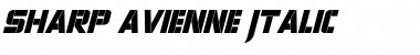 Download Sharp Avienne Font