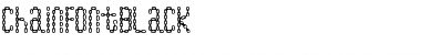 Download ChainFontBlack Regular Font Title Preview
