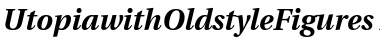 Download UtopiawithOldstyleFigures BoldItalic Font