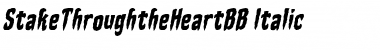 Download Stake Through the Heart BB Font