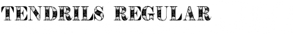 Download Tendrils Regular Font Title Preview