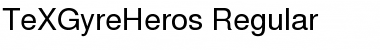 Download TeX Gyre Heros Regular Font Title Preview