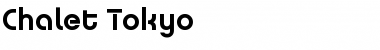 Download Chalet Tokyo Regular Font Title Preview
