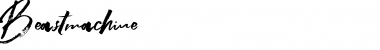 Download Beastmachine Regular Font Title Preview
